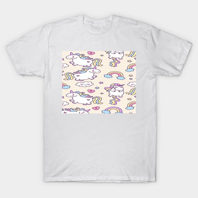 Unicorn T-Shirt by artforrart